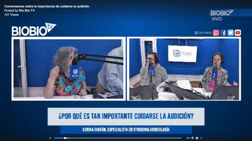 TECNÓLOGO MÉDICO ORL, CORINA FARFÁN, SE REFIERE EN RADIO BÍO BÍO A LA SALUD AUDITIVA DE LOS CHILENOS